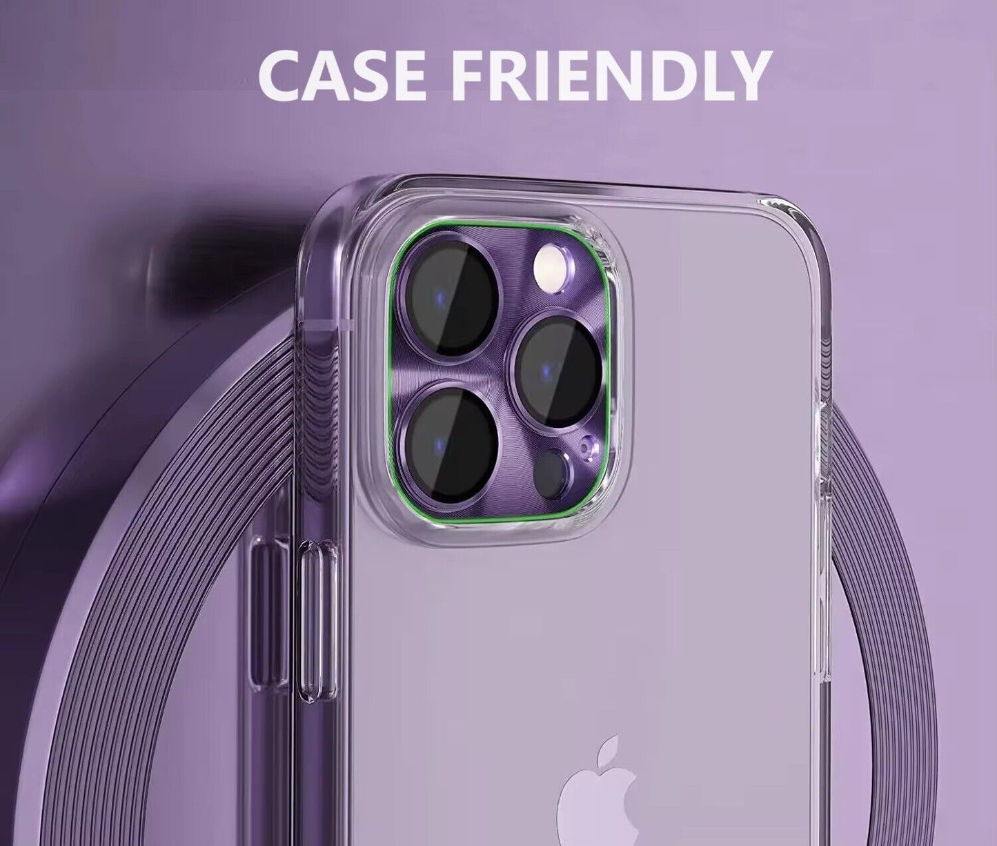 Camera Lens Protector for Iphone 16 15 14 13 12 11 Pro Max Mini Tempered Glass