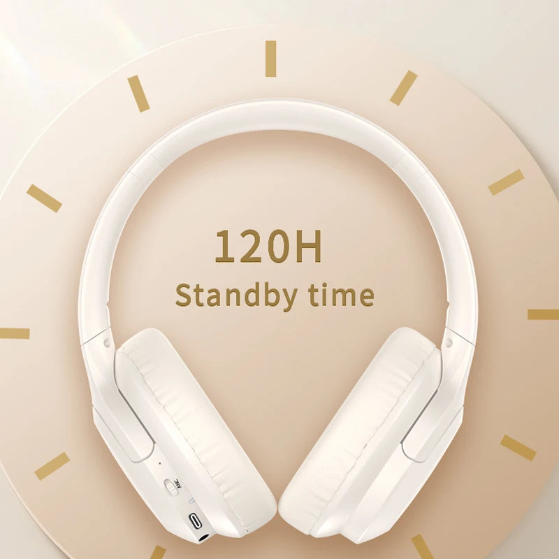 PARAMITA ANC Noise Canceling Headphones A1 Wireless Bluetooth Headphones BT5.3 400Mah Over-Ear Foldable for Sports Work Games