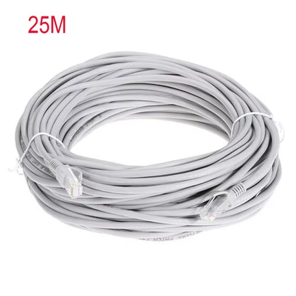 Cable Ethernet De Alta Velocidad Cat5E RJ45 Cable De Red LAN Enrutador De Ordenador Patch Cord,0.4M/1M/2M/3M/5M/10M/15M/20M/25M