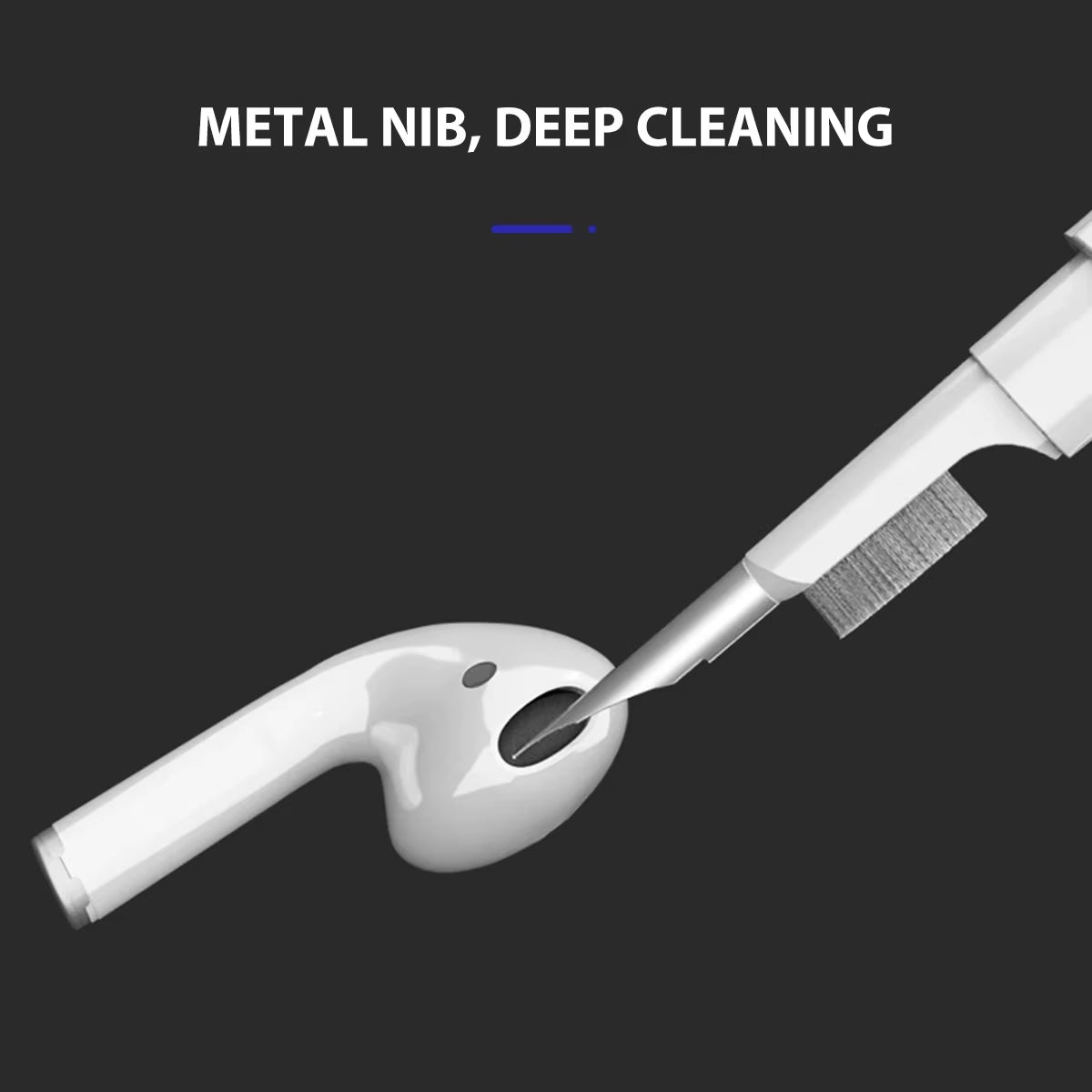 Bluetooth Earphones Cleaning Tool for Airpods Pro 3 2 1 Earbuds Case Cleaner Kit Cleaning Brush Pen for Xiaomi Iphone Earbuds