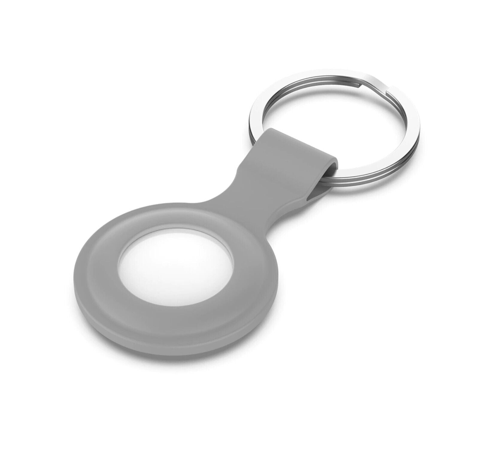 Airtag Locator Tracker Keyring anti Lost Apple Pet Case Silicone Clip Holder UK