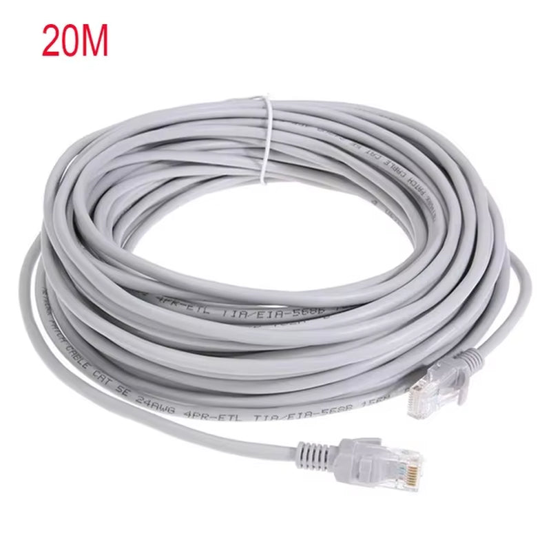 Cable Ethernet De Alta Velocidad Cat5E RJ45 Cable De Red LAN Enrutador De Ordenador Patch Cord,0.4M/1M/2M/3M/5M/10M/15M/20M/25M