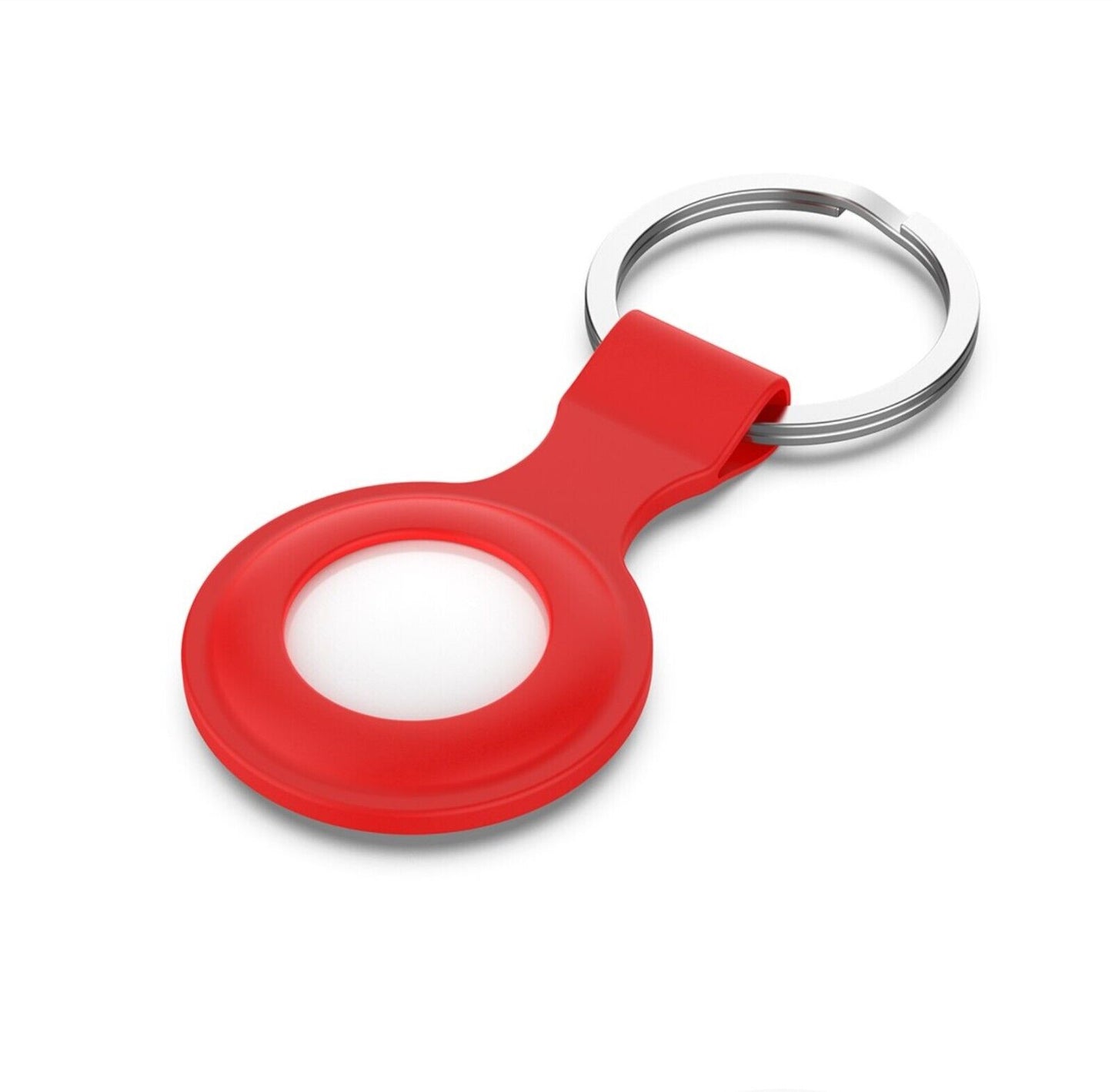 Airtag Locator Tracker Keyring anti Lost Apple Pet Case Silicone Clip Holder UK