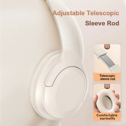 PARAMITA ANC Noise Canceling Headphones A1 Wireless Bluetooth Headphones BT5.3 400Mah Over-Ear Foldable for Sports Work Games